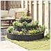 Vaso da giardino Nero 120 x 120 x 20 cm - Foto miniatura 4