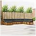 Set divani 8 pcs Naturale e Antracite Legno di Acacia Massello - Foto miniatura 2