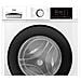 b100 BMX8126DB 8kg classe A bianco, inverter 1200 giri, display XL, oblò nero, vapore - Foto miniatura 6