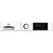 b100 BMX8126DB 8kg classe A bianco, inverter 1200 giri, display XL, oblò nero, vapore - Foto miniatura 7