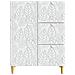 Credenza Bianco 66 x 34,5 x 90 cm Legno ingegnerizzato - Foto miniatura 5