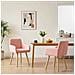 Sedie da pranzo 2 pcs Bouclé Rosa 59 x 57 x 85 cm - Foto miniatura 2