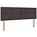Letto box spring con materasso Marrone Scuro 140 x 190 cm - Foto miniatura 6