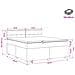 Letto box spring con materasso Marrone Scuro 140 x 190 cm - Foto miniatura 9