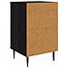 Armadio da Notte OMMEN 2 pz Rovere Nero 36 x 33 x 61 cm - Foto miniatura 7