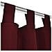 Tende Micro-raso Bordò 2 Pezzi Con Occhielli 140 X 225 Cm - Foto miniatura 4
