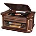 Giradischi Bluetooth USB Colore Marrone - Foto miniatura 2