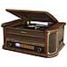 Giradischi Bluetooth USB Colore Marrone - Foto miniatura 1