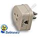 22385 Presa-spina Tripolar C / presa Plug 6/2c X Linea Adsl - Foto miniatura 2