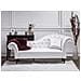 Chaise Longue Vintage Destra In Pelle Sintetica Bianca Lattes - Foto miniatura 19