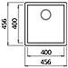 Lavello Zen 102 Keratek Plus 45x45 cm 1 vasca Colore Bianco Assoluto 96 - Foto miniatura 2
