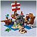 Set da Costruzione Adventure On The Pirate Ship Multicolore - Foto miniatura 4