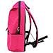 Zaino Casual Daypack Unisex in Poliestere Colore Rosa - Foto miniatura 2