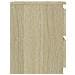 Comodino Rovere Sonoma 30x30x40 cm in Legno Multistrato - Foto miniatura 5