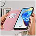 Custodia Per Xiaomi Mi 10t Copertina Portacarte Supporto Magnetica Rosa - Foto miniatura 3