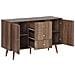 Credenza A 3 Cassetti In Legno Chiaro Ulika - Foto miniatura 10