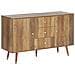 Credenza A 3 Cassetti In Legno Chiaro Ulika - Foto miniatura 6