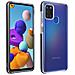 Cover Samsung Galaxy A21s Rigida Antishock Bordi Rinforzati Trasparente - Foto miniatura 1