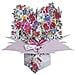 Second Nature Compleanno Pop Up Card Con Fiori - Foto miniatura 1