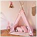 Tenda Per Bambini Teepee In Triangoli, Colore Rosa, Atmosphera Per Bambini - Foto miniatura 6