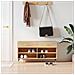 Panca Porta Scarpe Rovere Sonoma 102x35x55 Cm Legno Multistrato - Foto miniatura 1