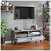 Mobile Porta Tv Grigio Sonoma 100x34,5x44,5cm Legno Multistrato - Foto miniatura 3