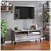 Mobile Porta Tv Grigio Sonoma 100x34,5x44,5cm Legno Multistrato - Foto miniatura 1