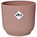 Vaso Rotonda Rosa Plastica - Foto miniatura 1