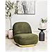 Poltrona Bouclè Verde Lovisa - Foto miniatura 1