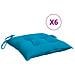 Cuscini Per Pallet 6 Pz Azzurri 50x50x7 Cm In Tessuto Oxford - Foto miniatura 1