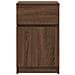 Comodini 2pz Rovere Marrone 39x35x65 cm in Legno Multistrato - Foto miniatura 4