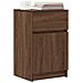 Comodini 2pz Rovere Marrone 39x35x65 cm in Legno Multistrato - Foto miniatura 9