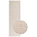 Tappeto Zizur Crema 80x250 Cm Aspetto Iuta Interni Ed Esterni - Foto miniatura 1