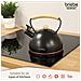 Skt1177blk Nordic Tostapane A Fessura Larga 2 Fette + Bollitore Induzione Con Fischio 2,3 L 870w Nero - Foto miniatura 5
