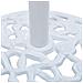 Lusso Casadino -  Base Ombrellone Bianca 12 Kg 48 Cm In Ghisa - Foto miniatura 5