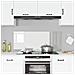 Schienale per Cucina Trasparente 120x50x0,6 cm in Vetro Temperato - Foto miniatura 3