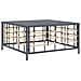 Set Divani da Giardino 5 pz con Cuscini Antracite in Polyrattan - Foto miniatura 6