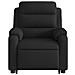 Poltrona Alzapersona Reclinabile Nera in Tessuto - Foto miniatura 9