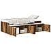Struttura letto contenitore Legno Vecchio 80x200 cm - Foto miniatura 1