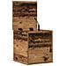Cassa di stoccaggio in legno usato 40x42x46 cm in legno ingegnerizzato - Foto miniatura 5