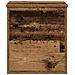 Cassa di stoccaggio in legno usato 40x42x46 cm in legno ingegnerizzato - Foto miniatura 7