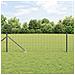 Euro Fence con 7 pali a punta 0.6x10 m Acciaio Zincato Grigio - Foto miniatura 2