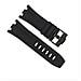 Cinturino In Silicone Compatibile Con Audemars Piguet Royal Oak Offshore 15710 15703 Black 30 Mm - Foto miniatura 2