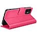 Custodia A Portafoglio Per Iphone 12 Mini Funzione Supporto E Linguetta Magnetica, Fucsia - Foto miniatura 5