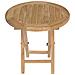 Tavolino Rotondo In Teak 50cm Lombok - Foto miniatura 3