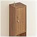 Armadietto Bagno In Legno Idrorepellente Con Ripiani Regolabili - Foto miniatura 3