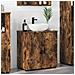 Mobile da Bagno Rovere fumo 61 x 35 x 64 cm Legno multistrato - Foto miniatura 2