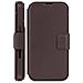 Custodia Portafoglio Per Iphone 17 Pro Magsafe Con Cover Staccabile, Marrone Scuro - Foto miniatura 2