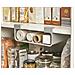 Organizzatore Da Cucina Cupboardstore Per Pellicola Alluminio E Sacchetti Installazione Adesiva Compatto E Pratico Colore Grigio - Foto miniatura 2