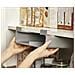 Organizzatore Da Cucina Cupboardstore Per Pellicola Alluminio E Sacchetti Installazione Adesiva Compatto E Pratico Colore Grigio - Foto miniatura 3